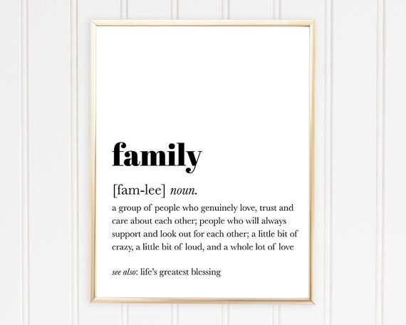 Sacrifice Definition Print Home Office Printable 