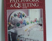 Better Homes and Gardens New Patchwork and Quilting Book vintage hardcover sewing pattern book blankets quilts throws needlework home decor