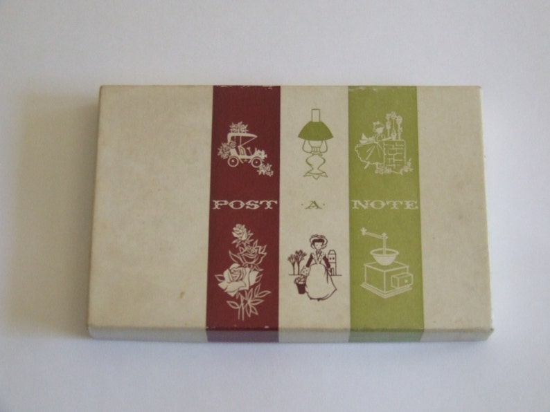 Post A Note by Current Inc of Colorado Springs mid century note cards coffee break thinking of you weighing my thoughts blank note cards
