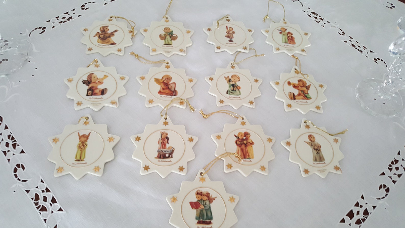 M.J. Hummel Angel Ornament Collection