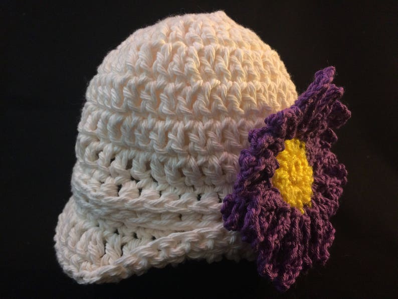 Baby Girl Winter Cloche Hat image 1