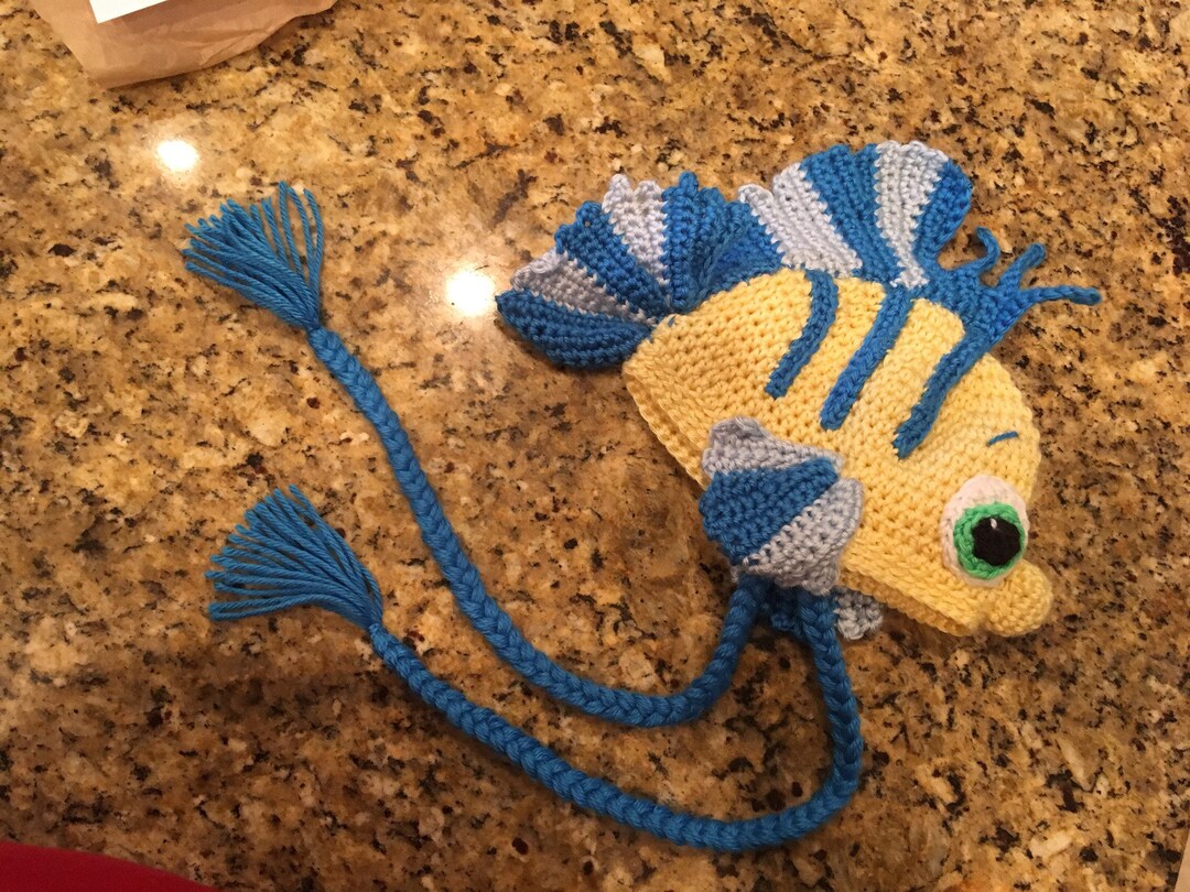 Looks Like Baby Flounder Hat Etsy