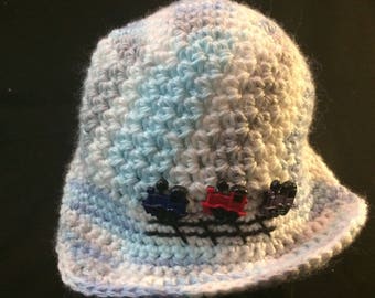 Baby Boy Train Cap