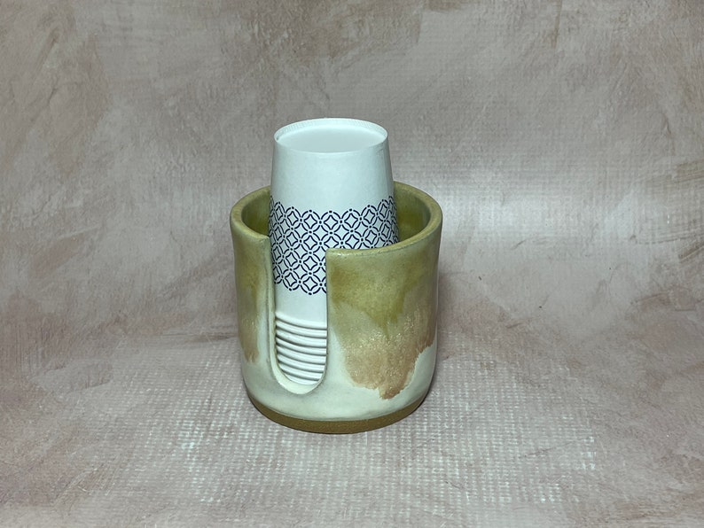 Pottery cup holder bathroom to ship holder--ready Max Kansas City Mall 55% OFF