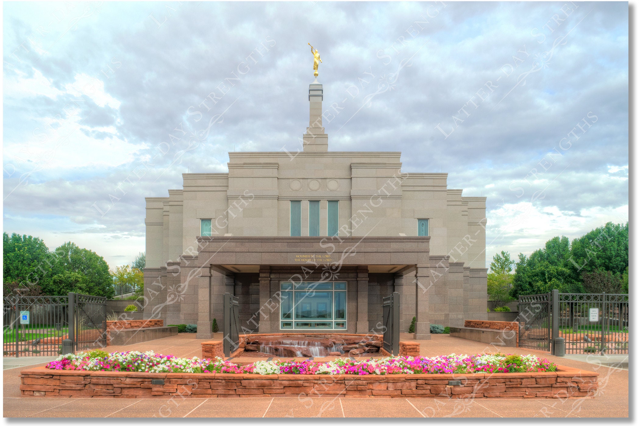 SNOWFLAKE ARIZONA Temple at Daytime Especially For Etsy