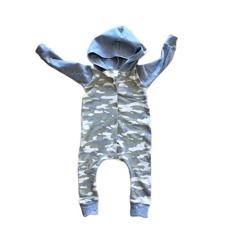 camouflage romper baby