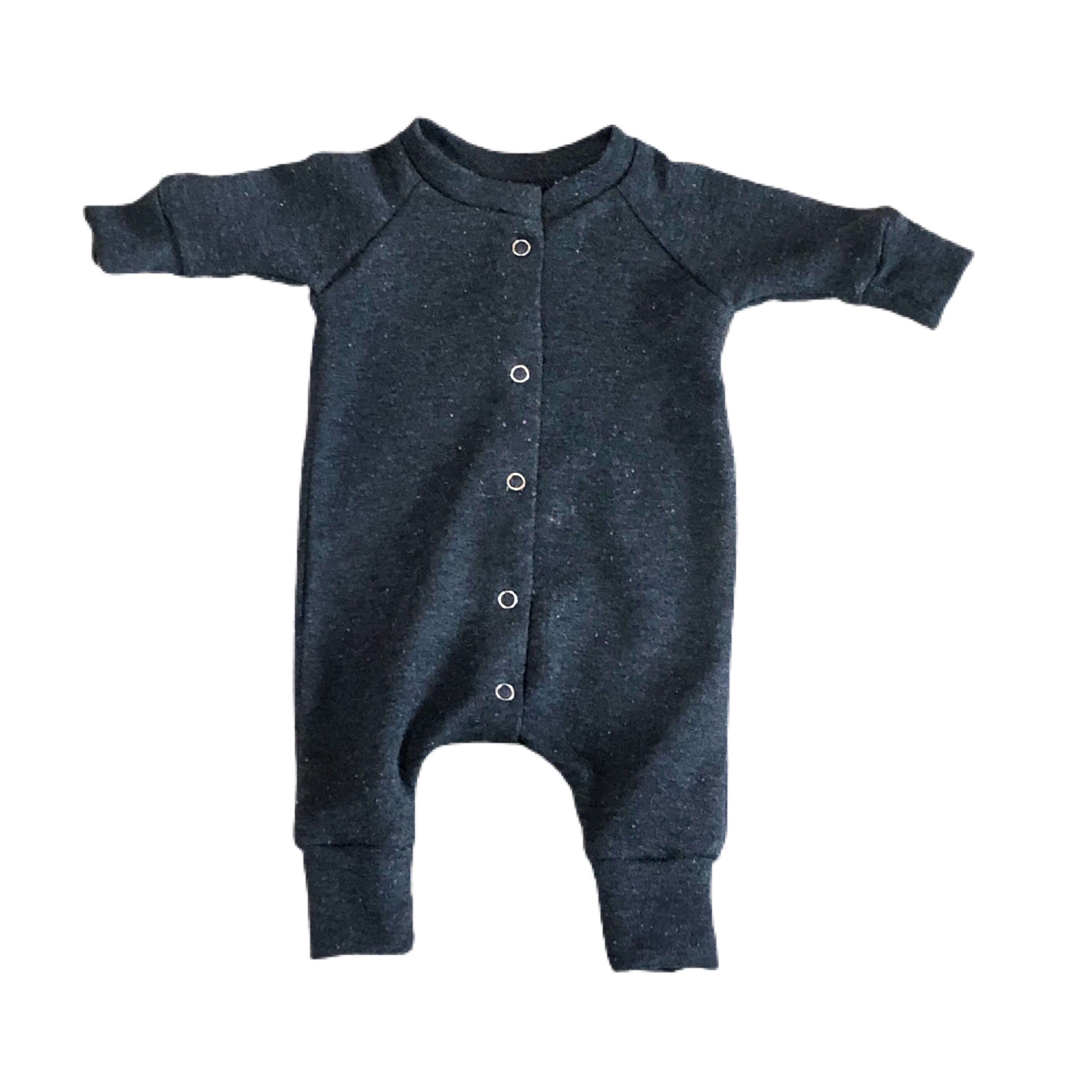 Romper // Black Romper // Baby Outfit // Baby Gift // Coming Etsy UK