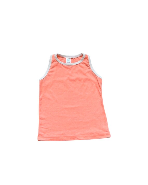 Neon Orange Racerback Tank // Summer 