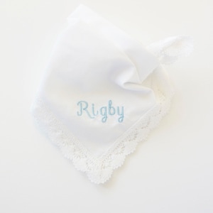 SMALL DOG BANDANAS, Embroidered Pet Scarf, Free Shipping, Personalized Monogrammed afbeelding 1