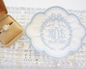 Custom Embroidered Wedding Dress Patch, Mix and Match Design Elements and Font Styles, Fabric Choices, Specialty Patches