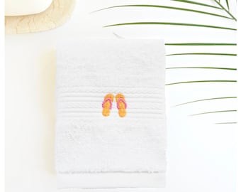 Monogrammed Facial & Spa Cloths - Embroidered in Various Designs and Monograms
