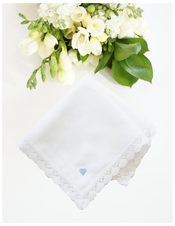 Add An Embroidered Heart To A Handkerchief Order