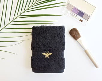 Monogrammed Facial & Spa Cloths - Embroidered in Various Designs and Monograms