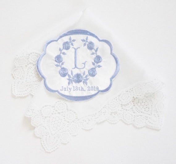 Custom Embroidered Wedding Dress Patch