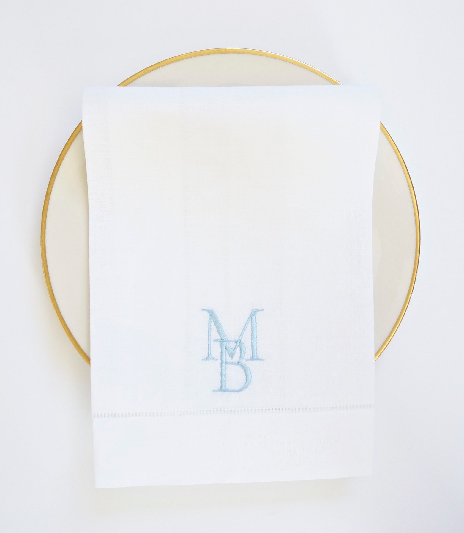 COUPLES MONOGRAM With TIMELESS Font Style on Embroidered | Etsy