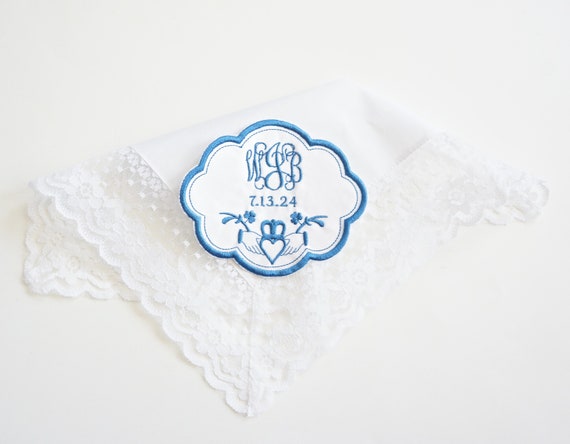 Custom Embroidered Wedding Dress Patch, Mix and Match Design Elements and Font Styles, Fabric Choices, Specialty Patches