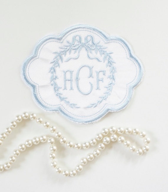 Custom Embroidered Wedding Dress Patch