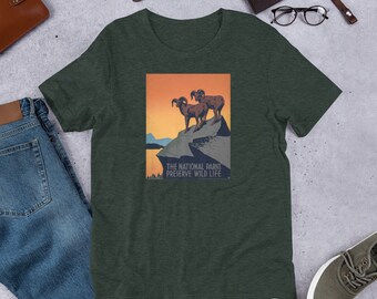 Parki Narodowe Zachowaj Dziką Przyrodę Bluza z kapturem Park Ranger Estetyczny Góra Retro Środowiskowy Kemping Ubrania Forestcore