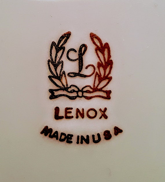 Vintage Lenox Greenfield Chip and Dip Platter – Ivory Porcelain