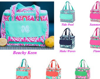 Personalized Cooler Bag, Monogram Cooler Bag, Personalized Insulated Bag, Beach Cooler, Cooler Tote, Insulated Lunch Bag, Picnic Cooler