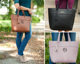 Monogram Purse, Personalized Purse, Monogram Purse Leather, Monogram Handbag, Monogram Shoulder Bag, Monogram Tote, Bridesmaids Gifts, Purse