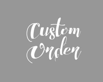 Custom Listing- Large Natural Canvas Tote