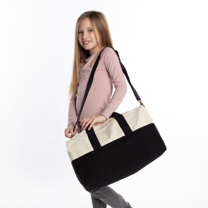 Personalized Duffel Bag for Kids, Monogram Duffel Bag for Girls, Duffle Bag for Boys, Travel Bag for Kids, Overnight Weekender Bag for Kids image 6