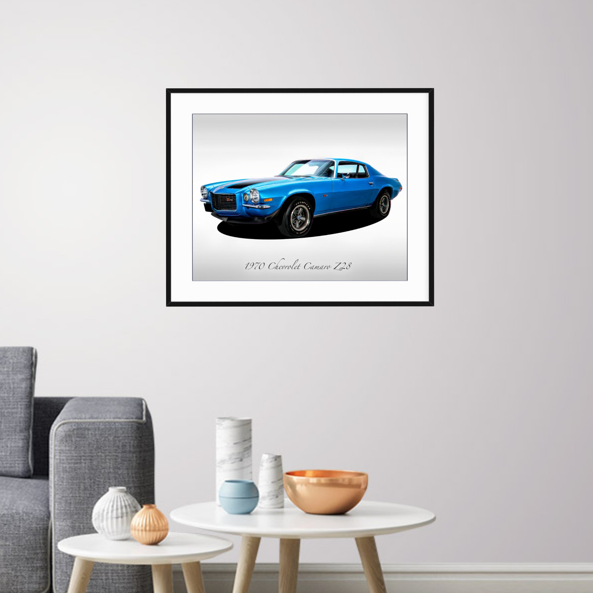 Classic Cars - 1970 Chevrolet Camaro Z28 Mulsanne Blue - Muscle Car ...