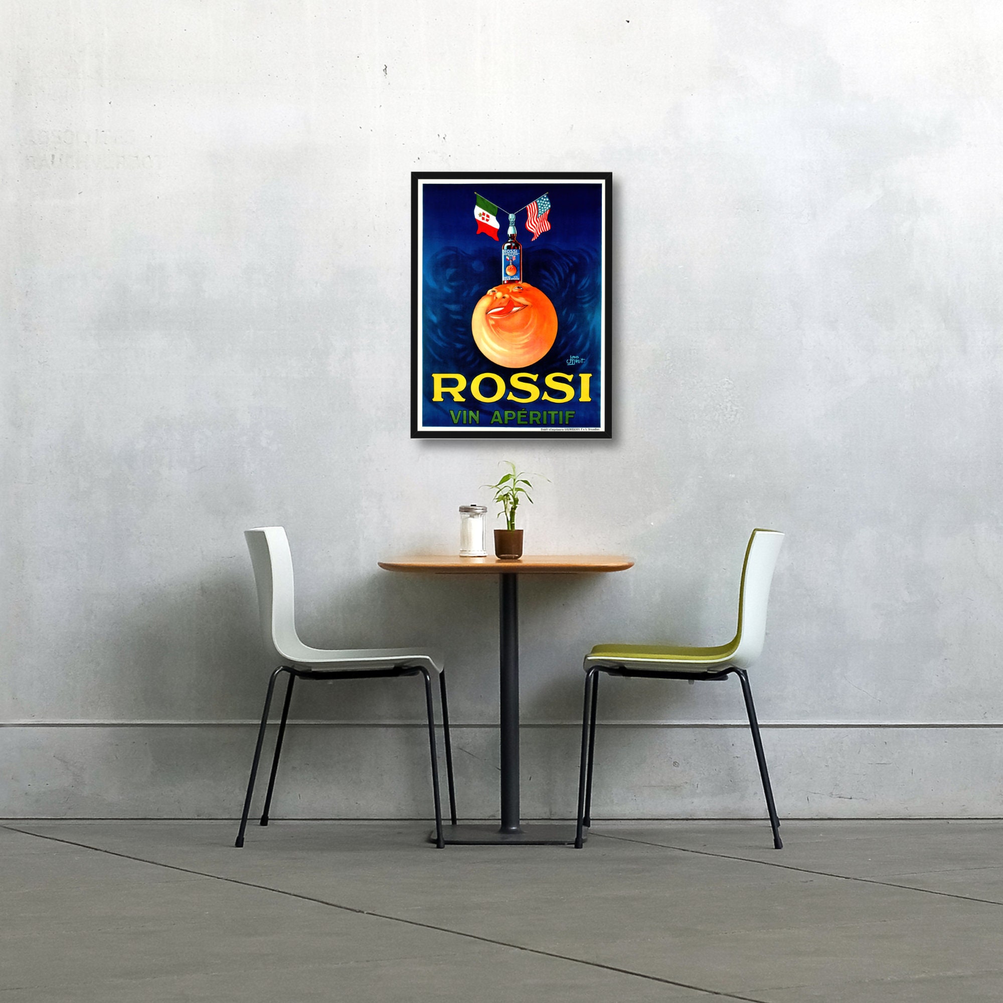 Vintage Food & Drink Poster - Martini and Rossi by Jean-droit