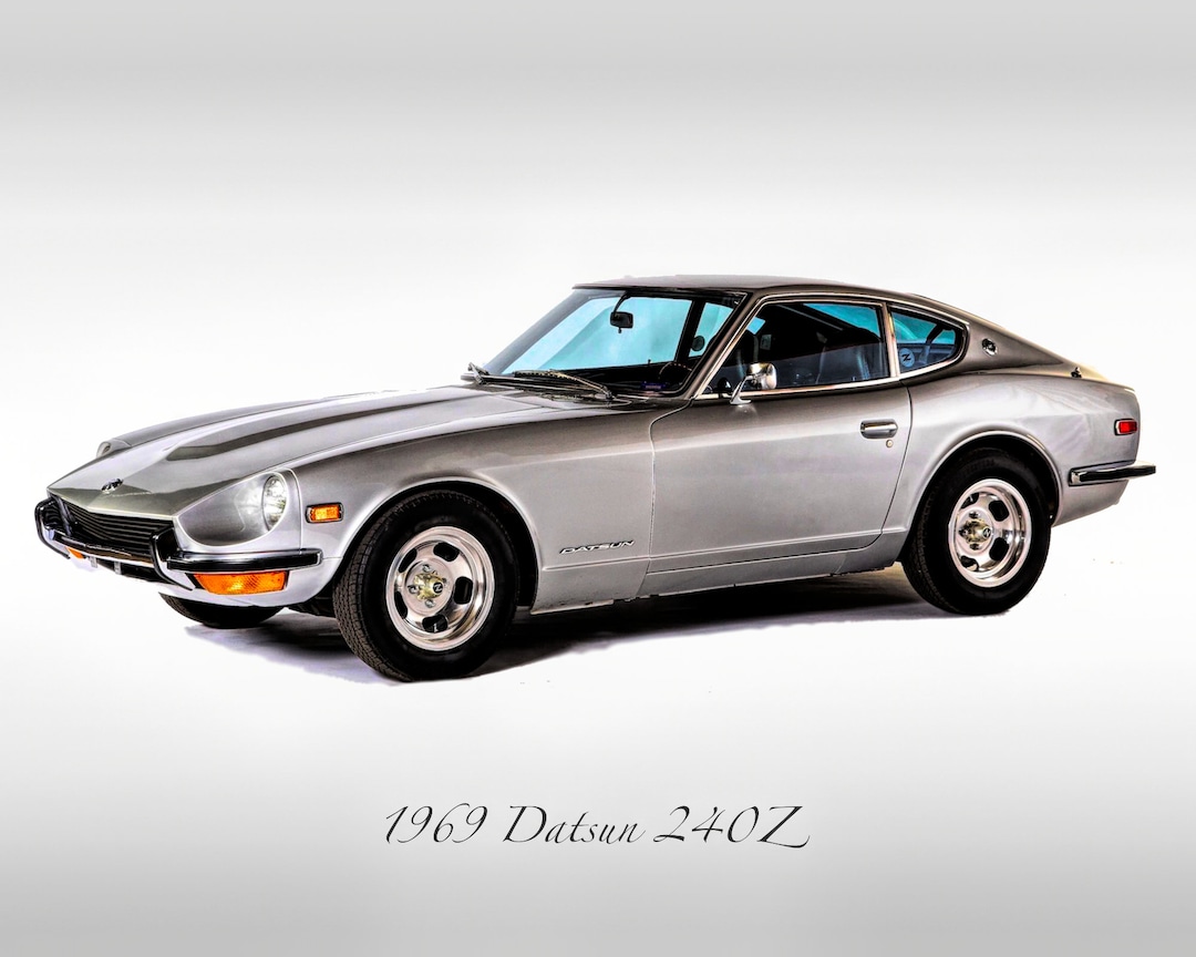 Classic Cars - 1969 Datsun 240Z (nissan 240Z) - Print - Etsy