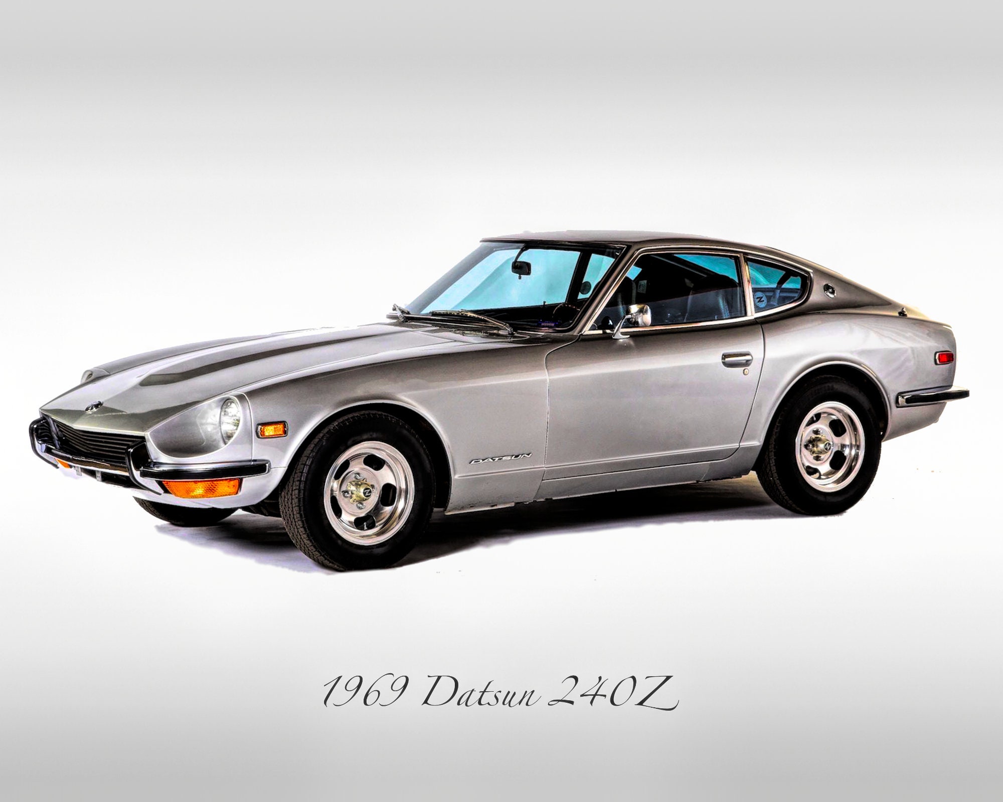 Classic Cars Datsun Z Nissan Z Print Etsy