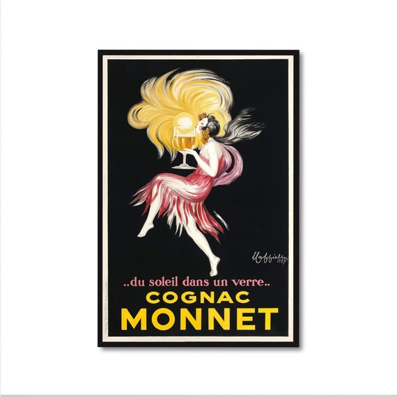 Cognac Monnet by Leonetto Cappiello, 1927 - Vintage Food and Drink
