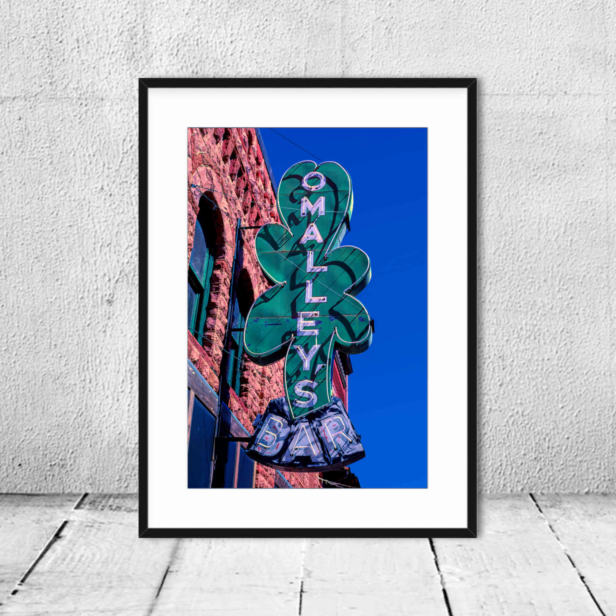 O'malley's Bar Vintage Neon Sign Print, Yankton, South Dakota - Etsy