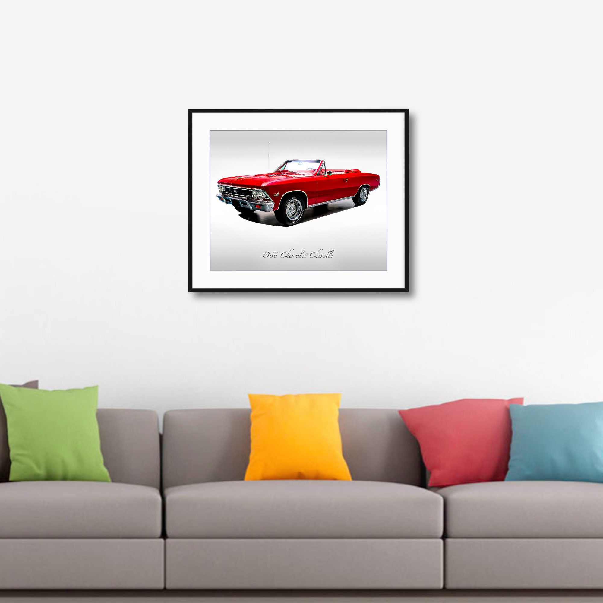 Classic Cars - 1966 Chevy Chevelle SS Convertible in Red - Muscle Car ...