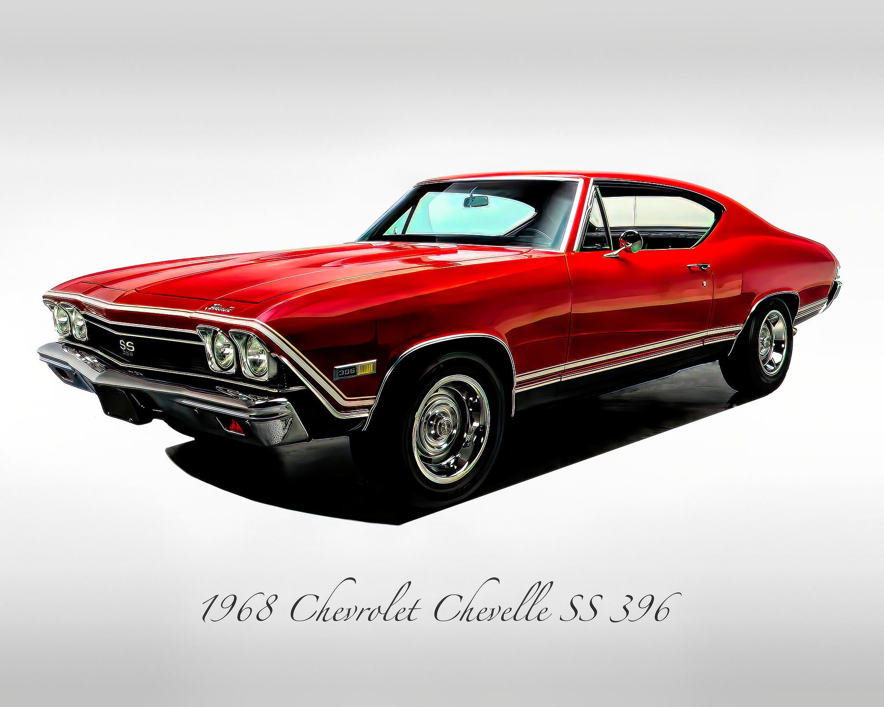 1968年 SS マッスルカーシェベル396 1968年 シェビー シェベル SS 396 (プラモデル) - ホビーサーチ