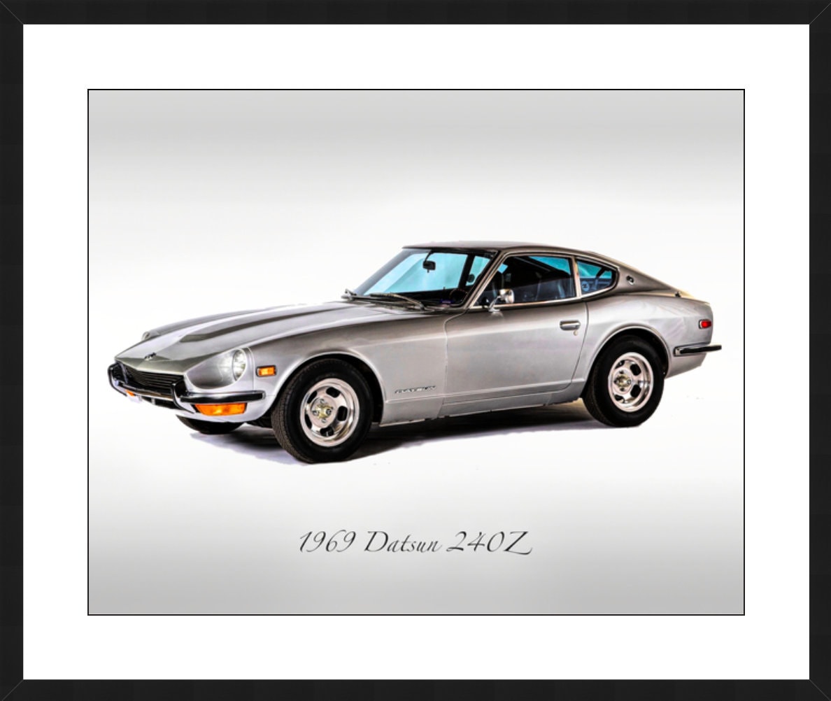daisannoページ Classic Cars - 1969 Datsun 240Z (nissan 240Z) - Print - Etsy