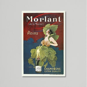 Vintage Food and Drink Poster - Morlant de la Marne, Reims, Champagne by Joseph Stall, 1930