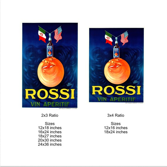 Vintage Food & Drink Poster - Martini and Rossi by Jean-droit