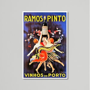 Vintage Food & Drink Poster - Ramos Pinto Port Wines by Leonetto Cappiello