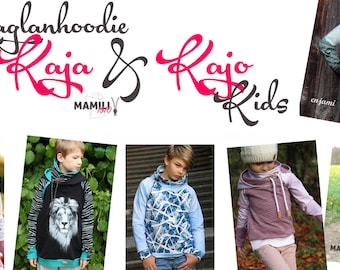 E-Book Raglan-Hoodie Kaja/Kajo Kids Gr. 80-170