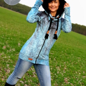 E-Book Sweatjacke Lady Luise Gr.32-50 Bild 1