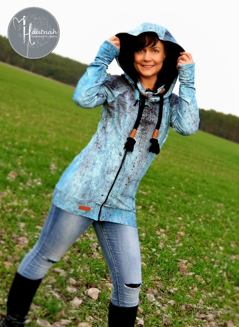 E-Book Sweatjacke Lady Luise Gr.32-50 Bild 1