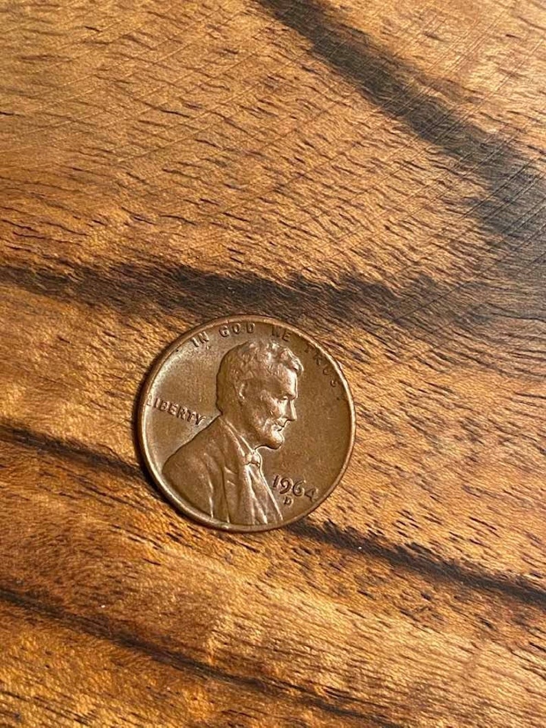 RARE 1964D Missing Letters Close AM Penny Etsy
