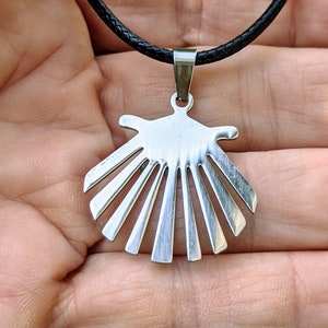 Camino de Santiago Star Necklace / The Way / Scallop Shell / Marker / St James / 18 inches / Camino / Santiago