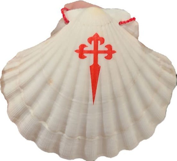Camino De Santiago Scallop Shell /pilgrim / Backpack / St | Etsy