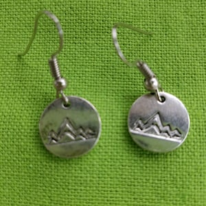 Mountains Earrings / Nature / Hiking / The Mountains are Calling....