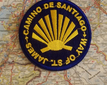 Backpack Patch: Camino de Santiago /Way of St James / Pilgrim / Parche