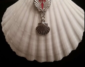 Camino De Santiago Scallop Shell /pilgrim / Backpack / St | Etsy