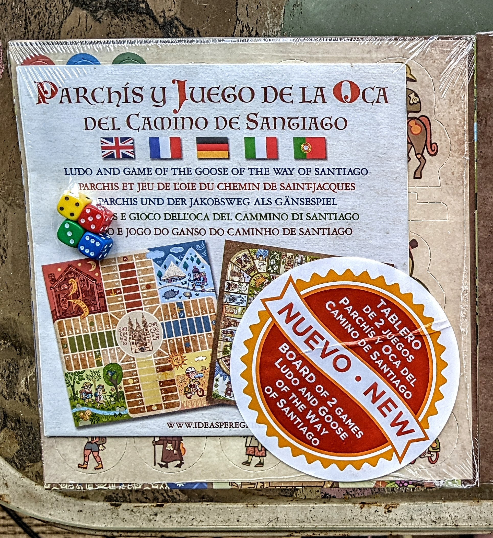 El Juego de la Oca: guía del Camino de Santiago de Compostela