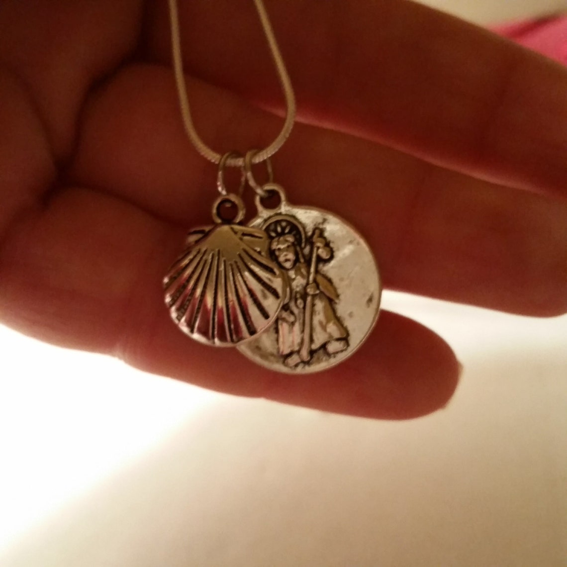 Camino De Santiago Prayer/pilgrim/prayer Blessing With Scallop Etsy